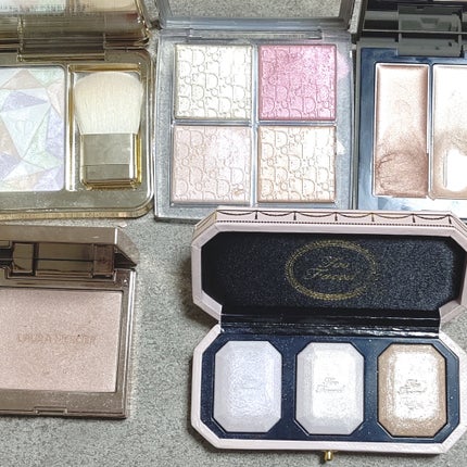 THREE シマリング グロー デュオ/THREE/クリームハイライトを使ったクチコミ(2枚目)