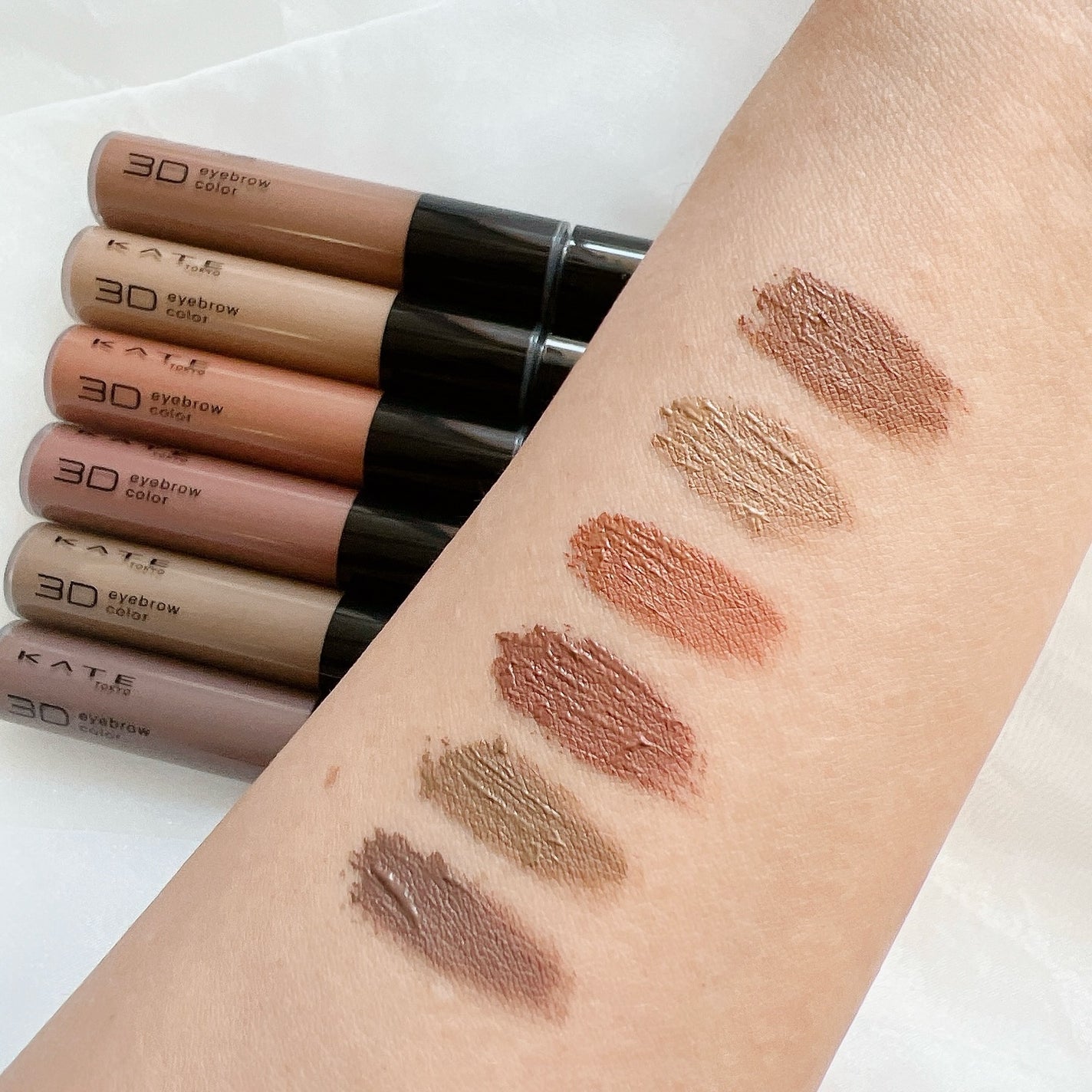 3DアイブロウカラーN/KATE/眉マスカラを使ったクチコミ(5枚目)