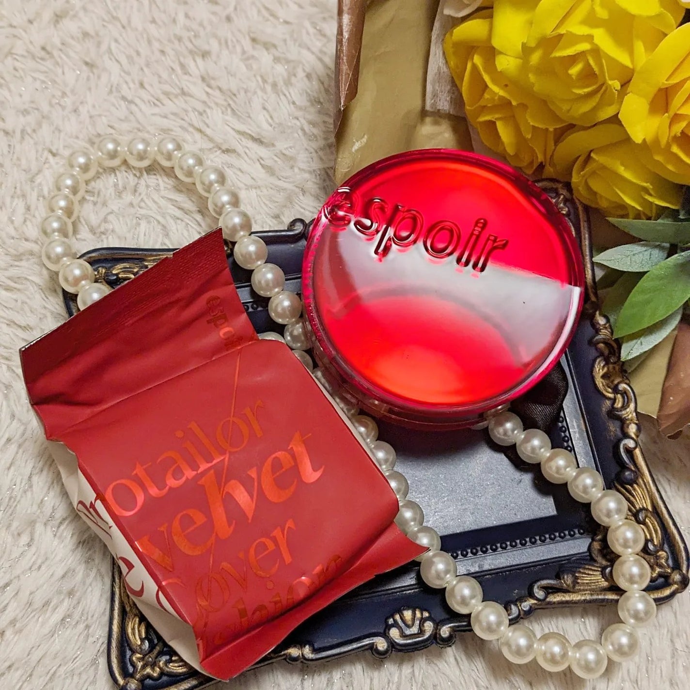 プロテーラービーベルベットカバークッション/espoir/クッションファンデーションを使ったクチコミ(5枚目)