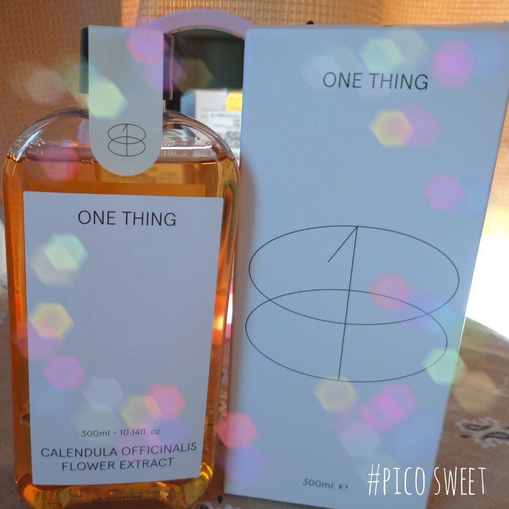 カレンデュラ化粧水/ONE THING/化粧水を使ったクチコミ（2枚目）