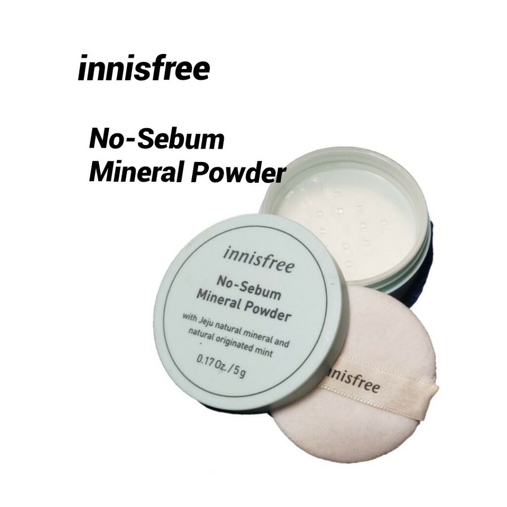 ノーセバム ミネラルパウダー/innisfree/ルースパウダーを使ったクチコミ(1枚目)
