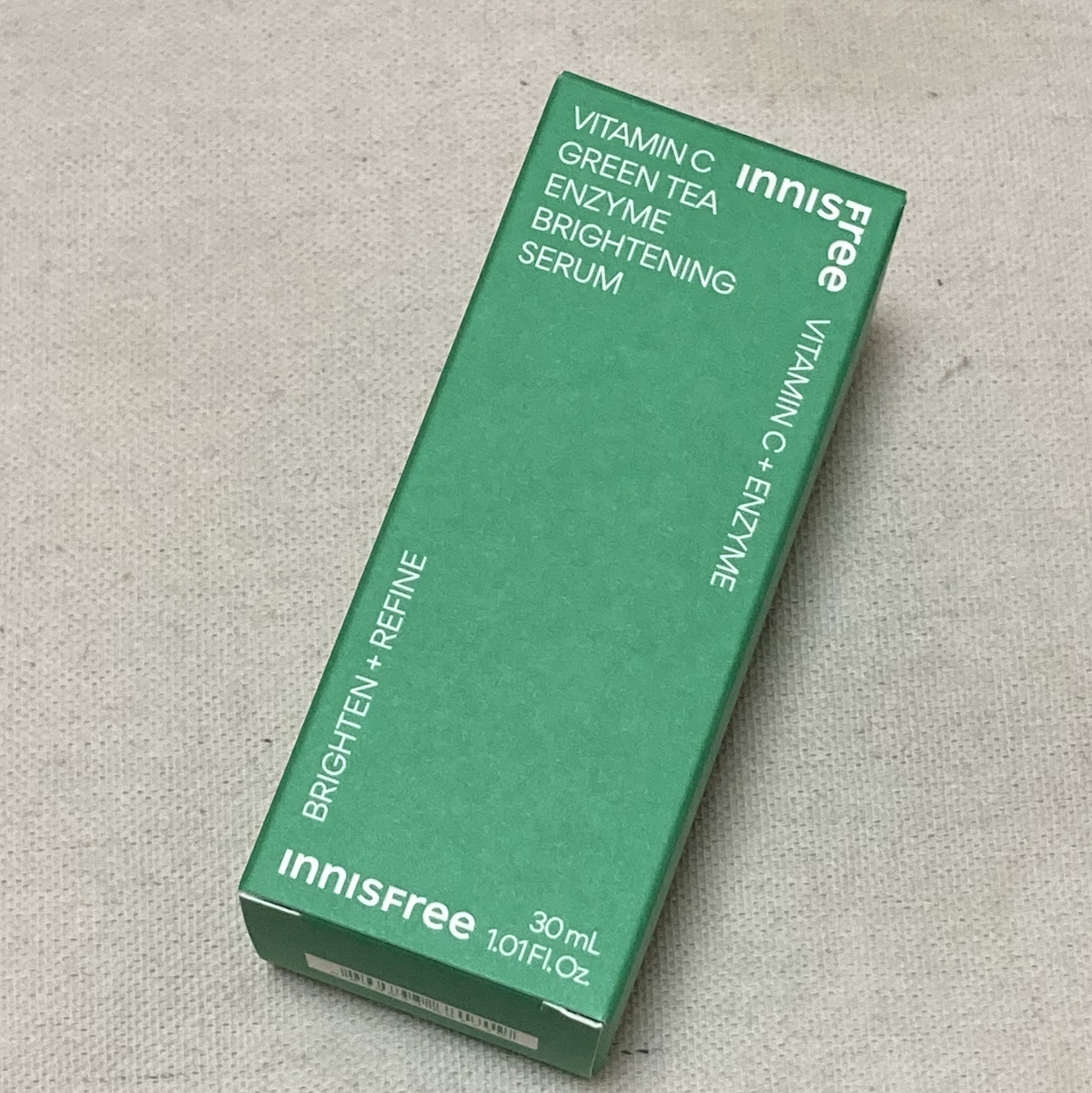 ビタC　グリーンティーエンザイム　ブライト　セラム/innisfree/美容液を使ったクチコミ（3枚目）
