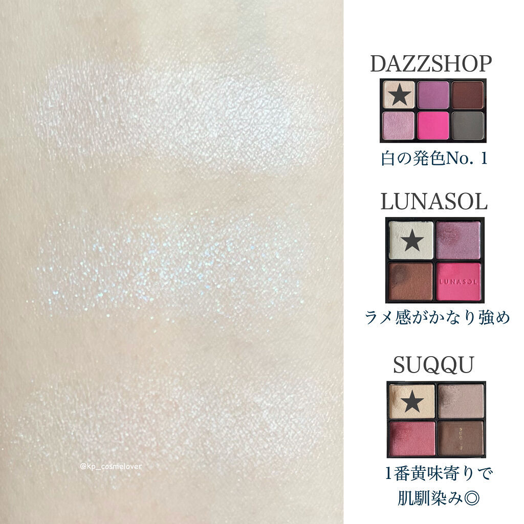 2021 HOLIDAY COLLECTION HOLIDAY EYESHADOW PALETTE/DAZZSHOP/アイシャドウパレットを使ったクチコミ（3枚目）