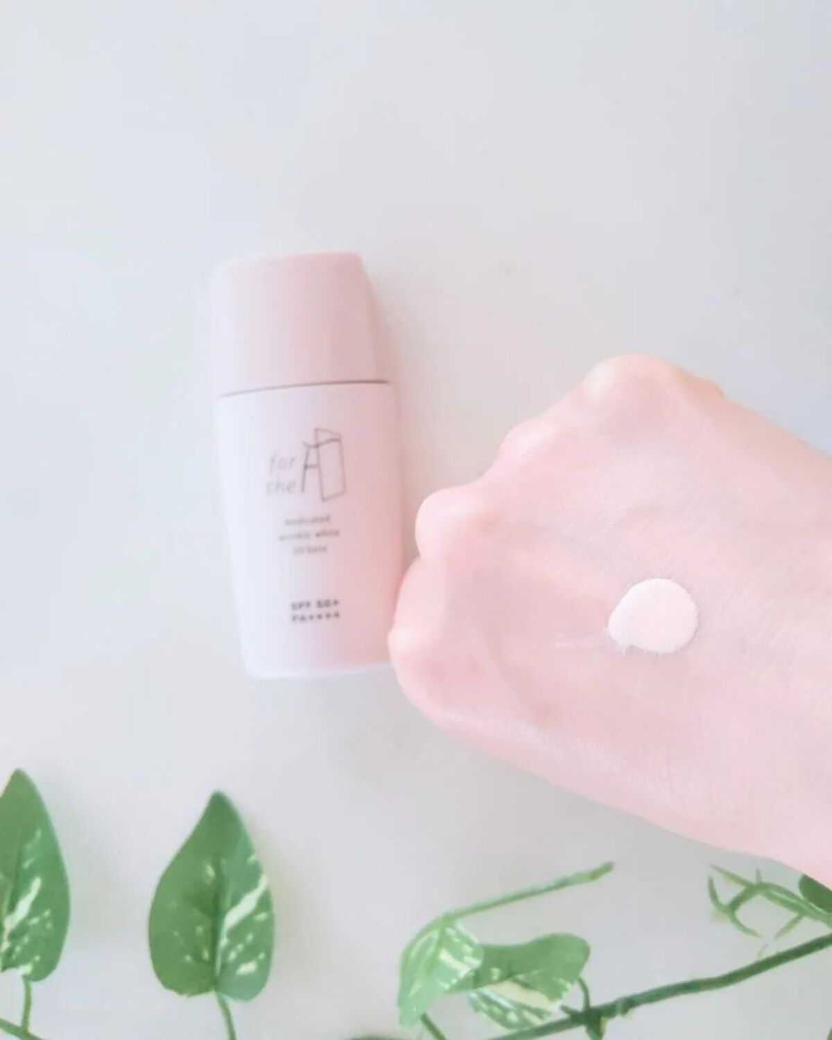 フォーザエフ 薬用 リンクルホワイト UVベース/ナリスアップ/化粧下地を使ったクチコミ（3枚目）