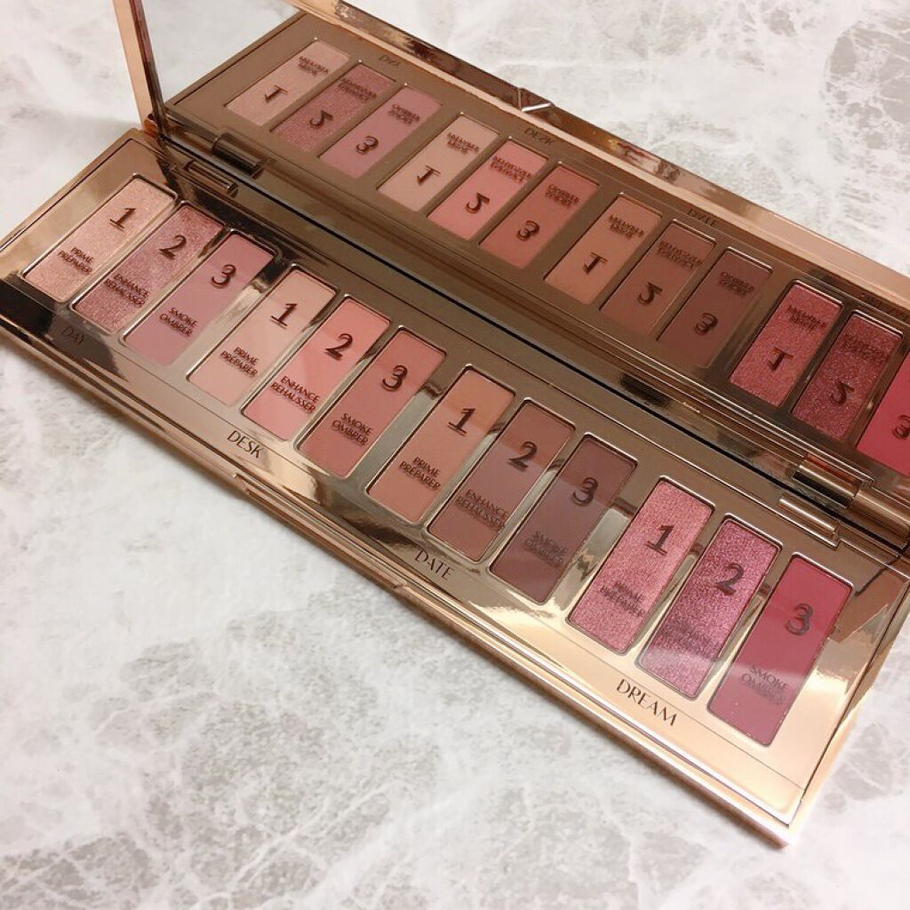 ピロートーク インスタント アイ パレット/Charlotte Tilbury/アイシャドウパレットを使ったクチコミ(2枚目)