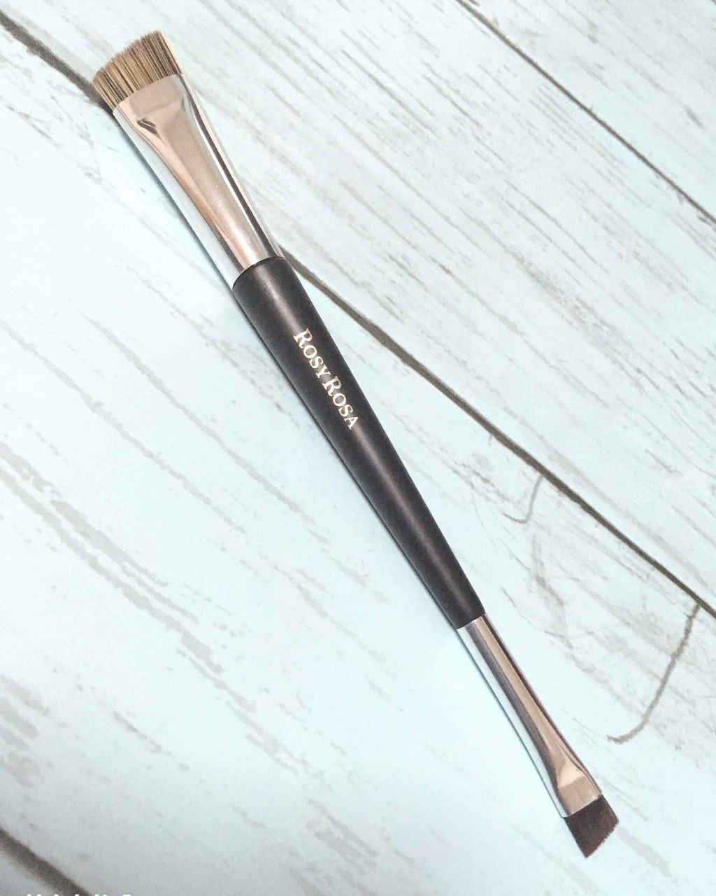 ダブルエンドアイブロウブラシ スマッジタイプ/ロージーローザ/メイクブラシを使ったクチコミ(2枚目)