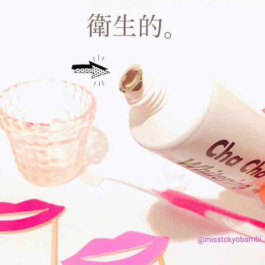 Cha Cha Whitening/chacha/歯磨き粉を使ったクチコミ（3枚目）