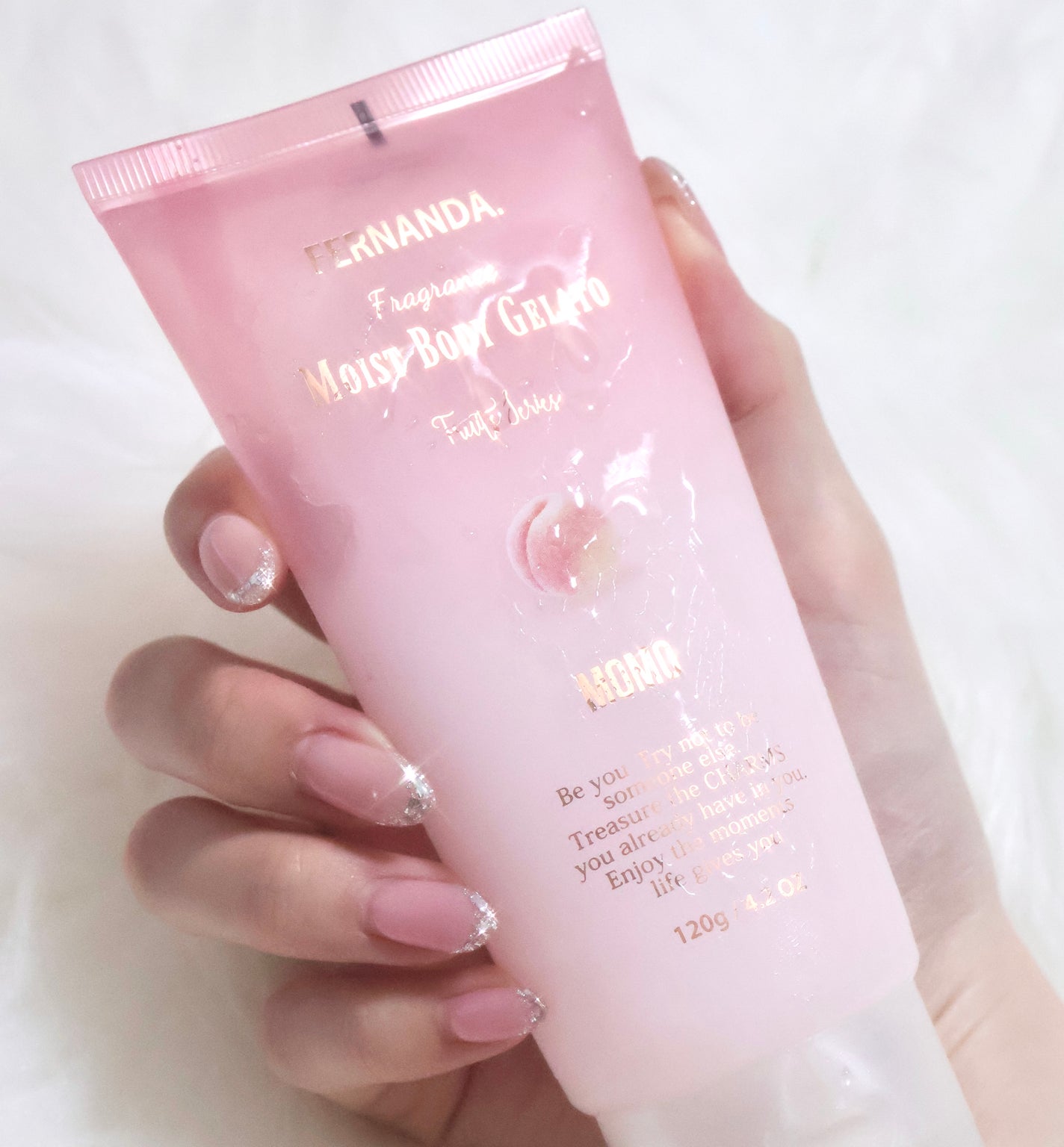 モイストボディジェラート モモ/フェルナンダ/ボディクリームを使ったクチコミ(1枚目)