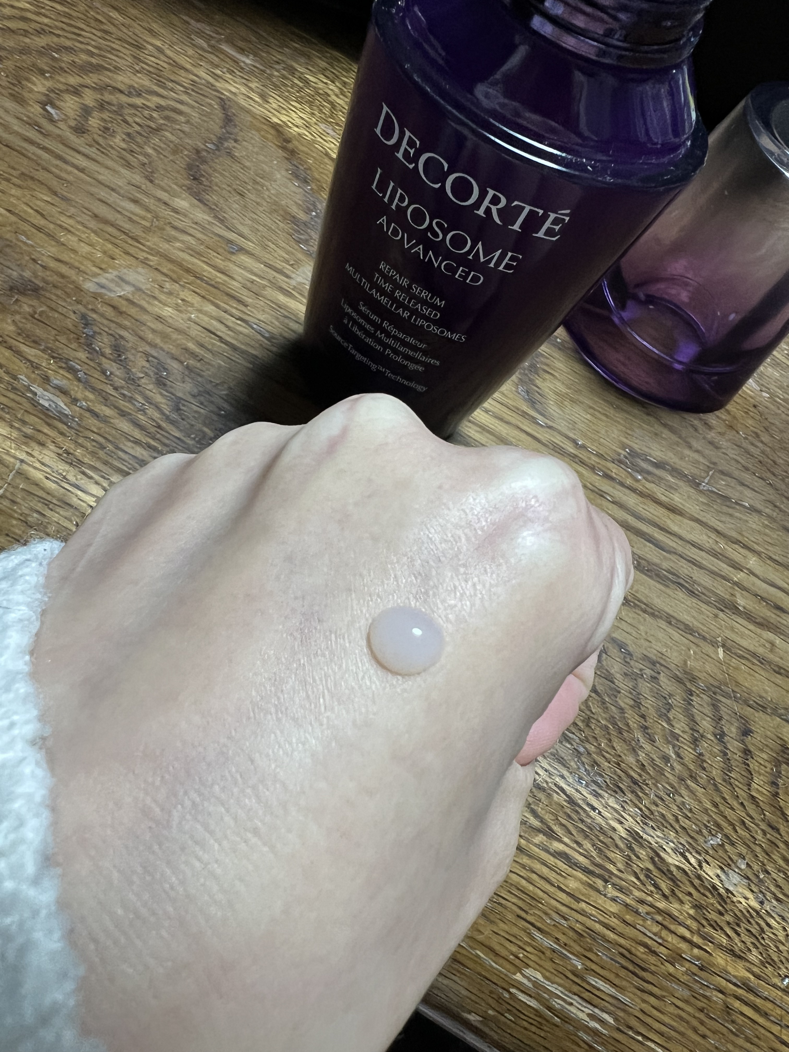 リポソーム アドバンスト　リペアセラム/DECORTÉ/美容液を使ったクチコミ（3枚目）