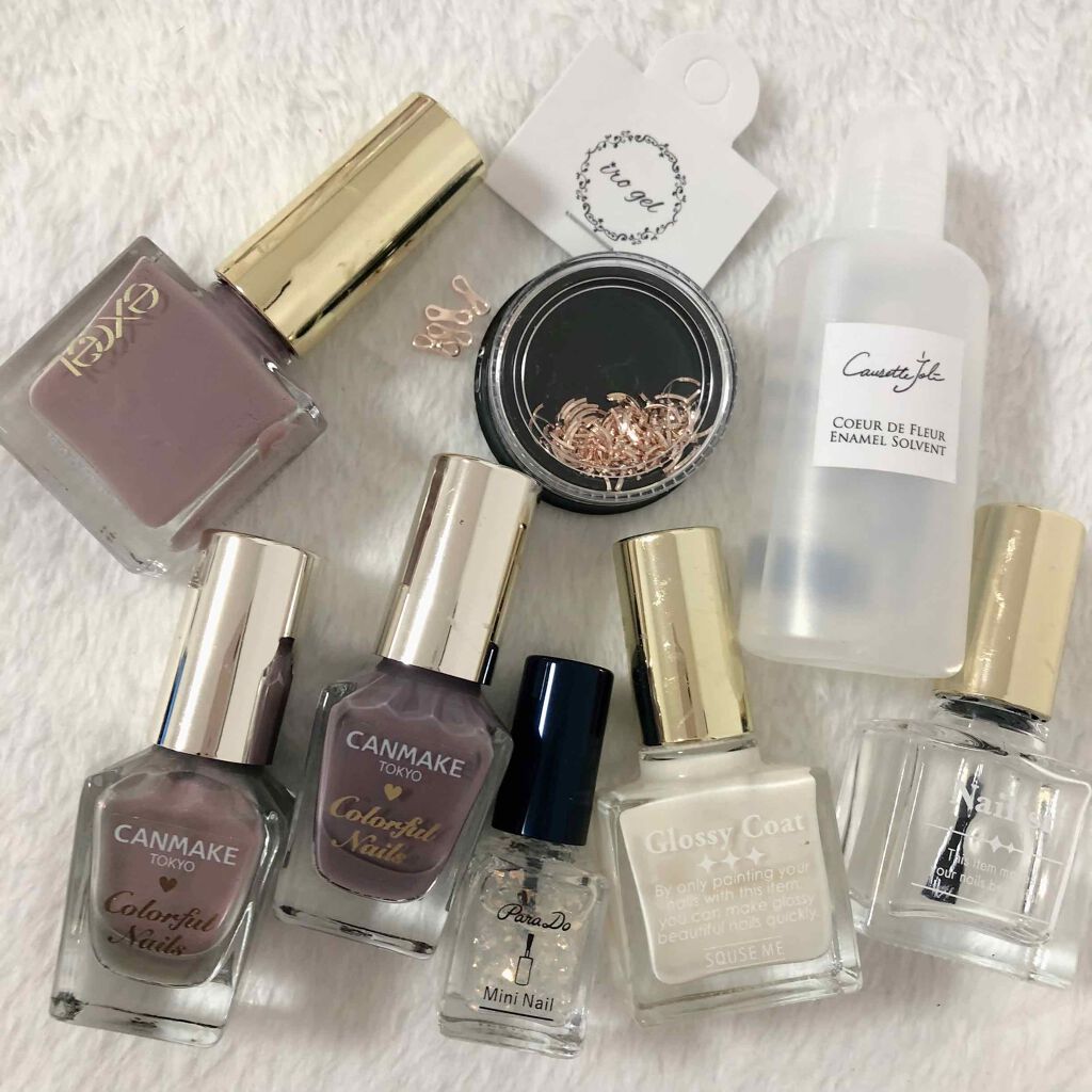 グロッシーコート/スキューズミー/オールインワンネイルを使ったクチコミ（3枚目）