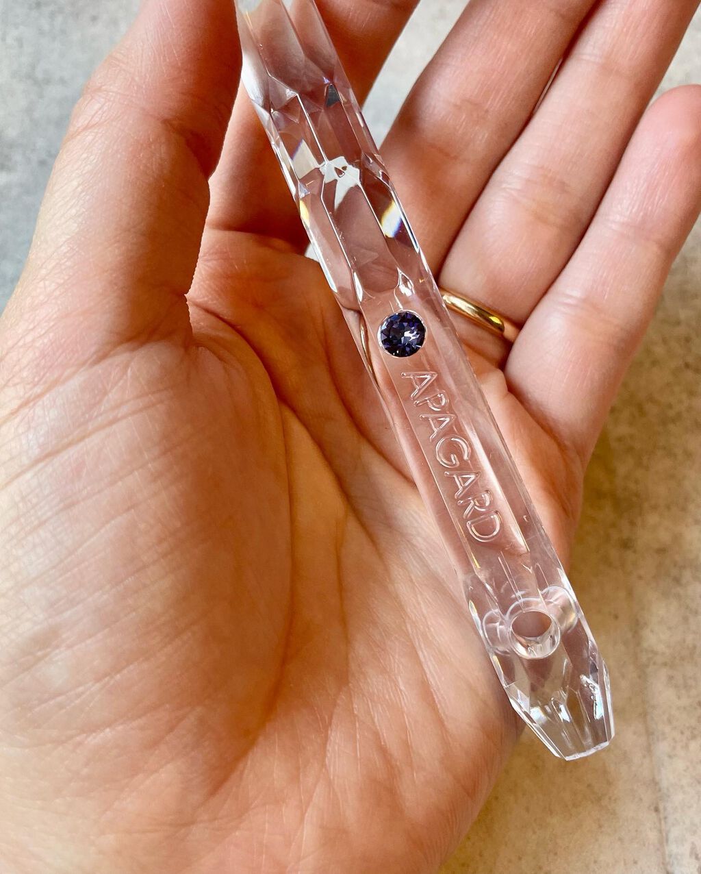 アパガードクリスタル歯ブラシ/アパガード/歯ブラシを使ったクチコミ(3枚目)