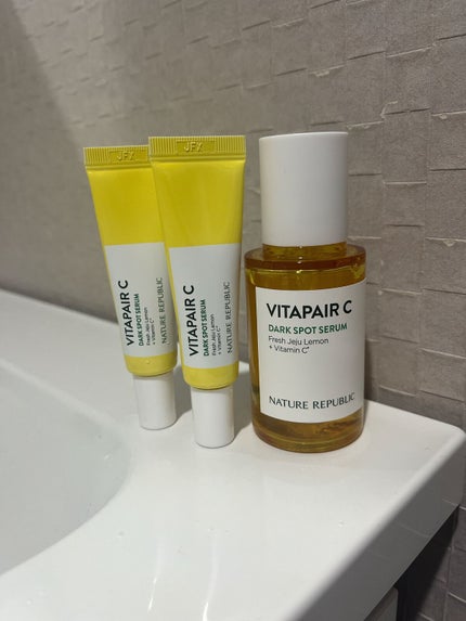 ビタペアC 集中美容液スペシャルセット/ネイチャーリパブリック/美容液を使ったクチコミ(2枚目)