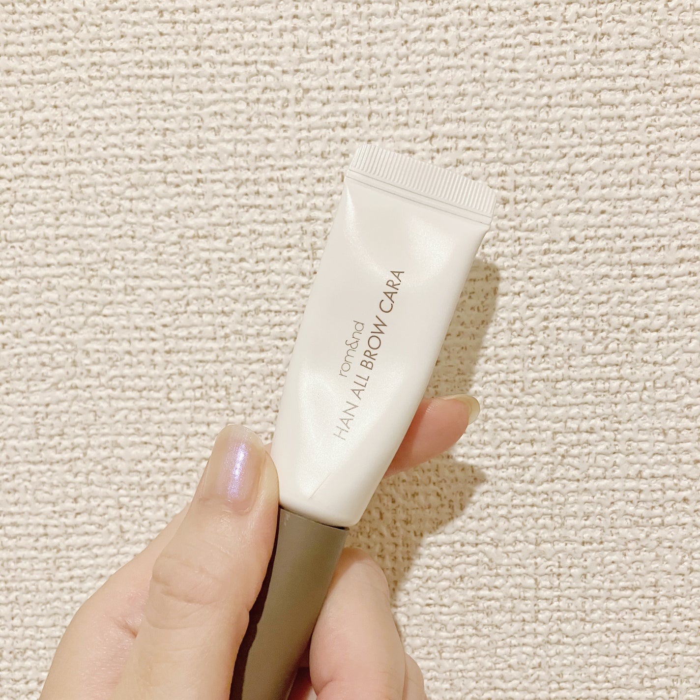 ハンオールブロウカラ/rom&nd/眉マスカラを使ったクチコミ(1枚目)