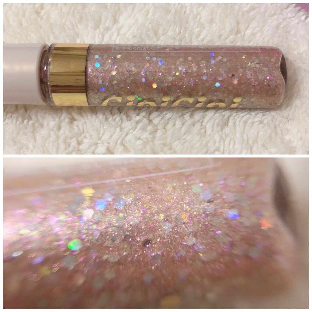 グリッターイルミネーションライナー/CipiCipi/リキッドアイライナーを使ったクチコミ（2枚目）