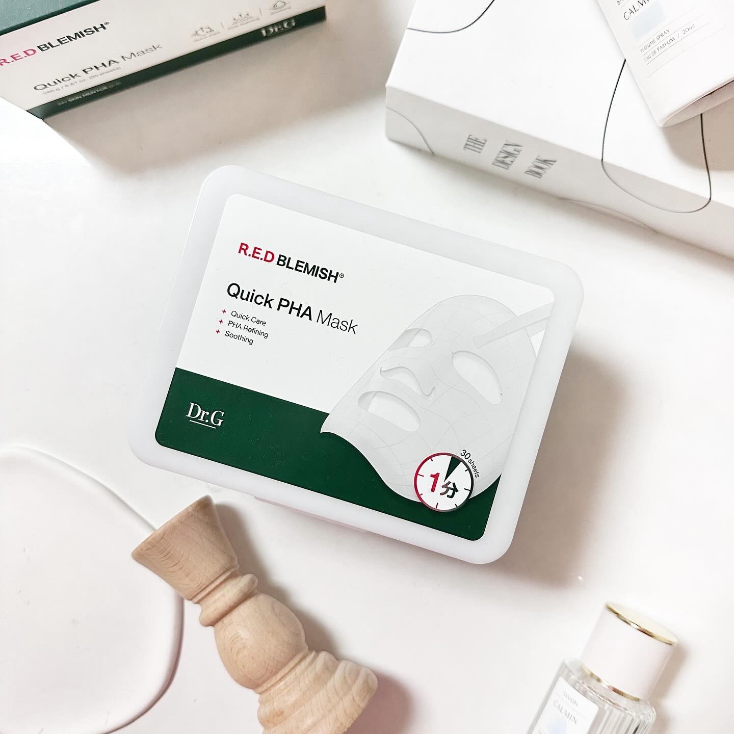 レッドブレミッシュクイックPHAシートマスク/Dr.G/シートマスク・パックを使ったクチコミ（1枚目）