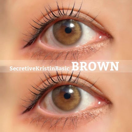 Secretive Kristen/Hapa kristin/カラーコンタクトレンズを使ったクチコミ(3枚目)