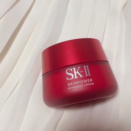 スキンパワー アドバンスト クリーム/SK-II/フェイスクリームを使ったクチコミ(1枚目)