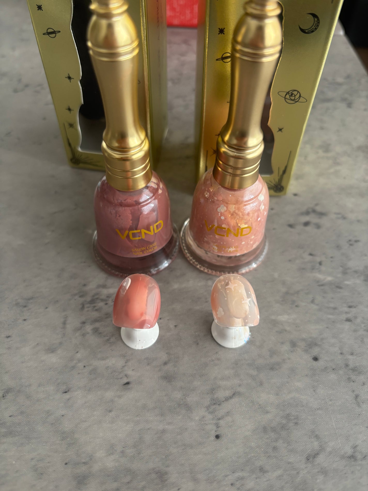 ブルースカイネイル/VCND/マニキュアを使ったクチコミ(2枚目)