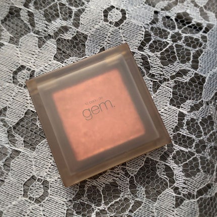 single eye color/la peau de gem./単色アイシャドウを使ったクチコミ(2枚目)