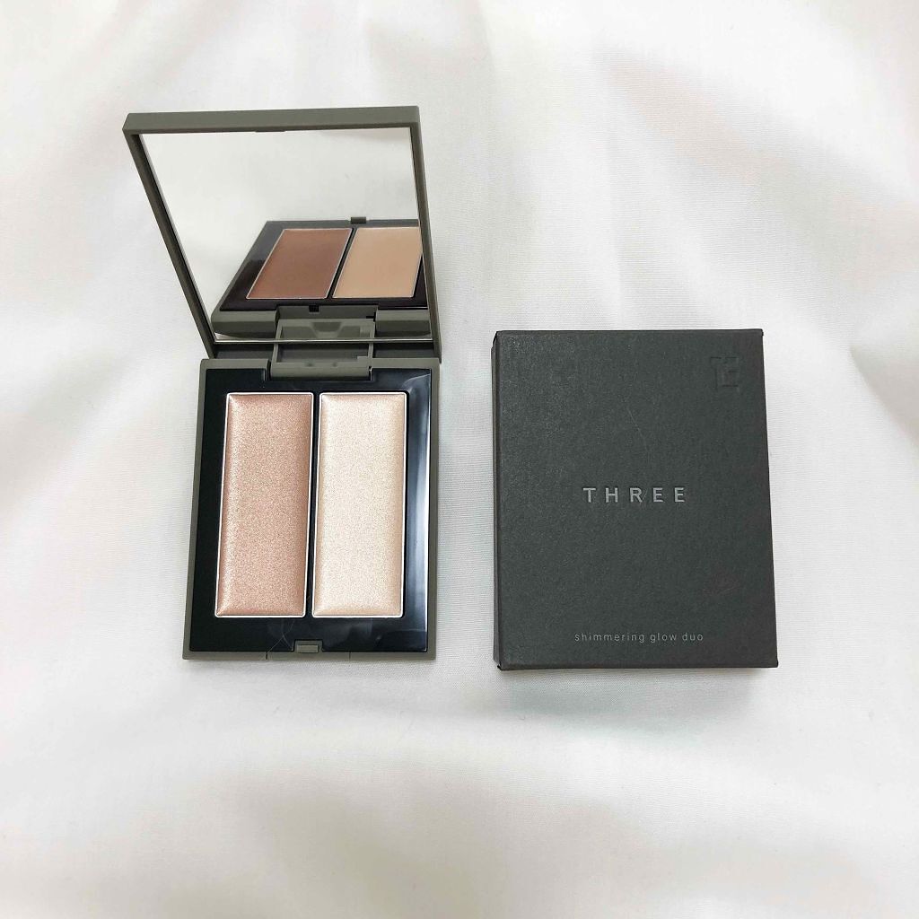 THREE シマリング グロー デュオ/THREE/クリームハイライトを使ったクチコミ(1枚目)