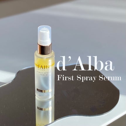 ダルバ ホワイトトリュフファーストスプレーセラム/ダルバ/ミスト状化粧水を使ったクチコミ(1枚目)