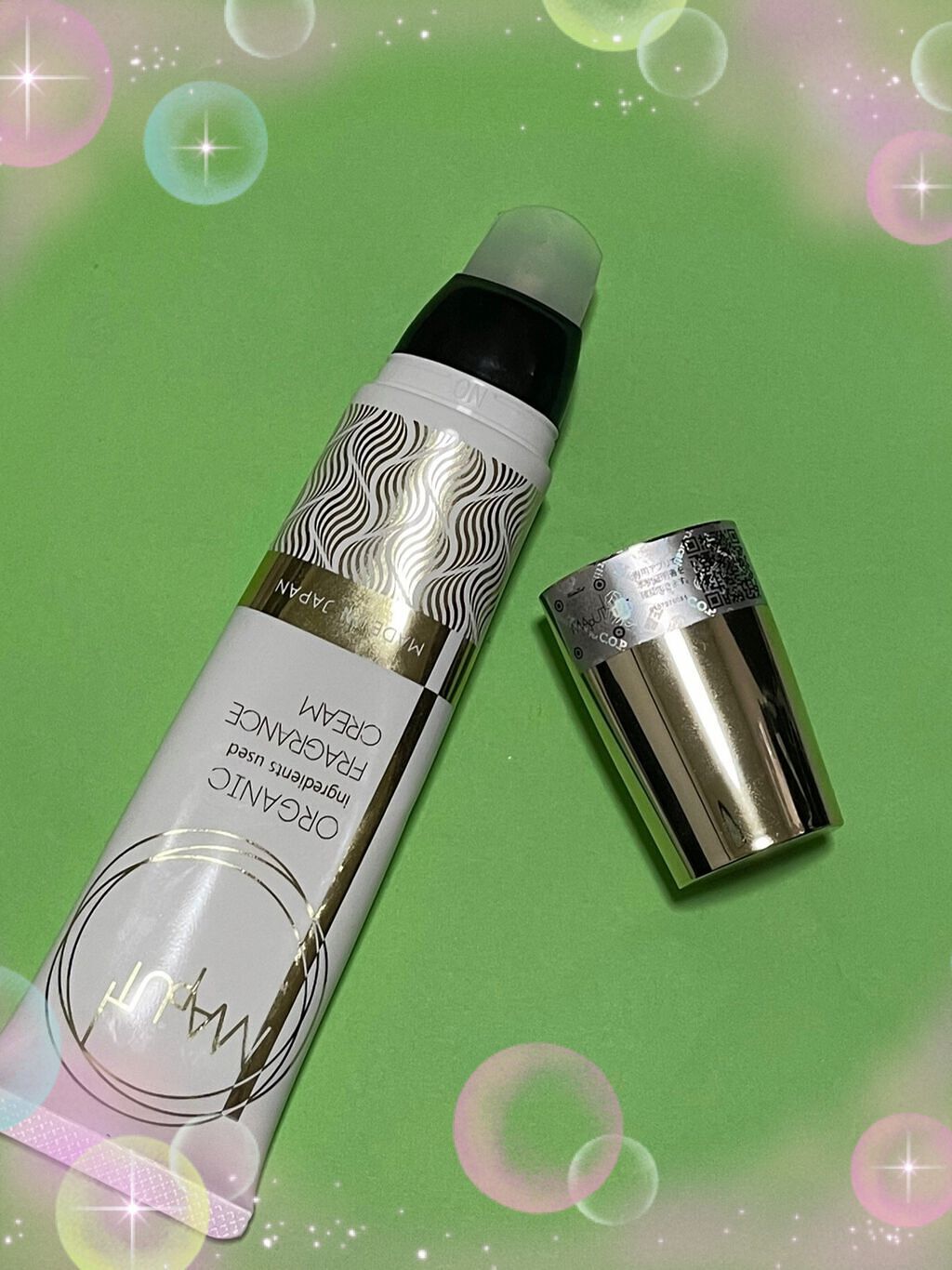 オーガニックフレグランスバストクリーム/MAPUTI/バスト・ヒップケアを使ったクチコミ（2枚目）