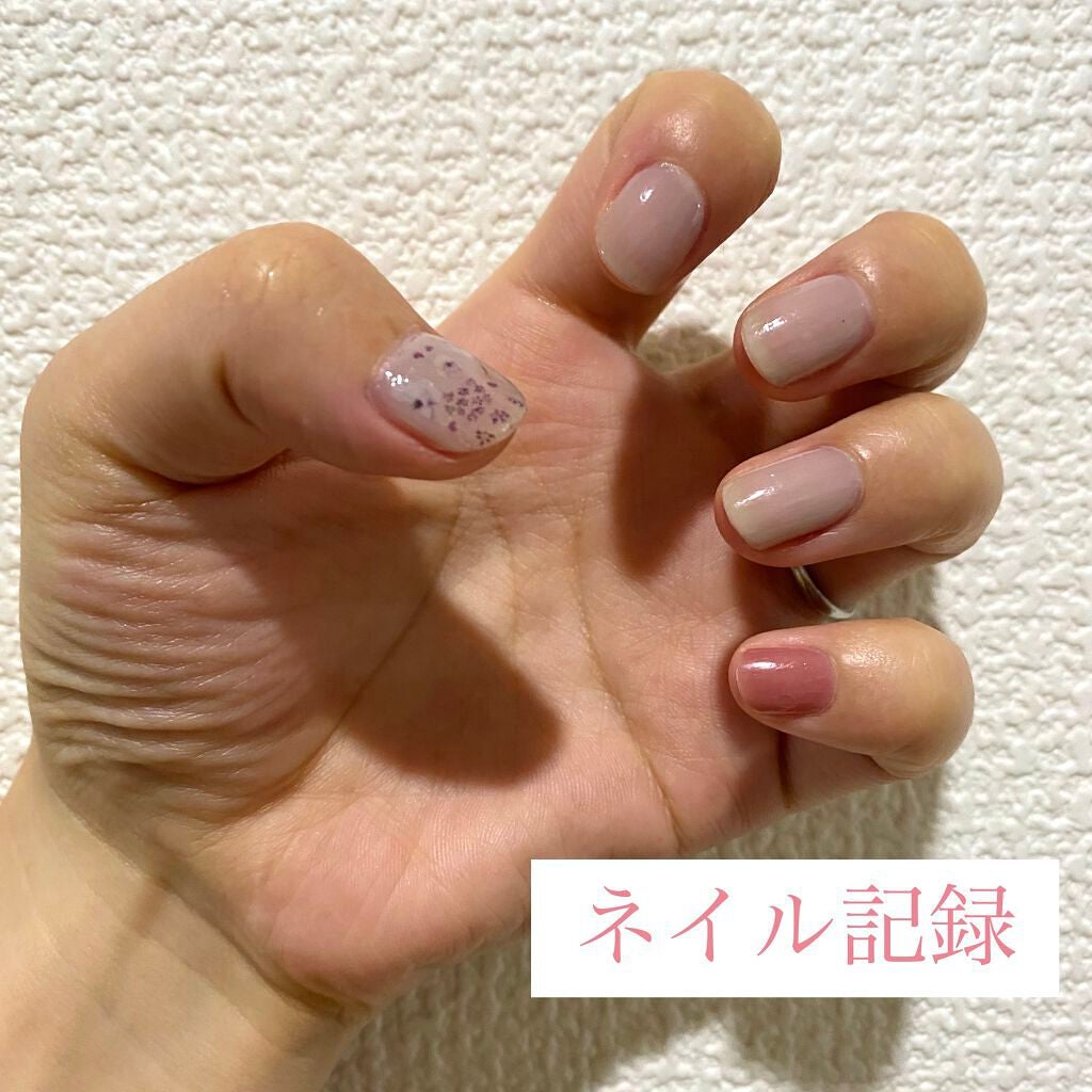 しずくネイルシール/キャンドゥ/ネイルシールを使ったクチコミ(1枚目)