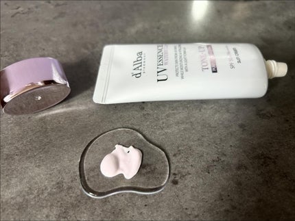 ダルバ ウォータフル トーンアップ サンクリーム(パープル)/ダルバ/日焼け止めクリームを使ったクチコミ(3枚目)