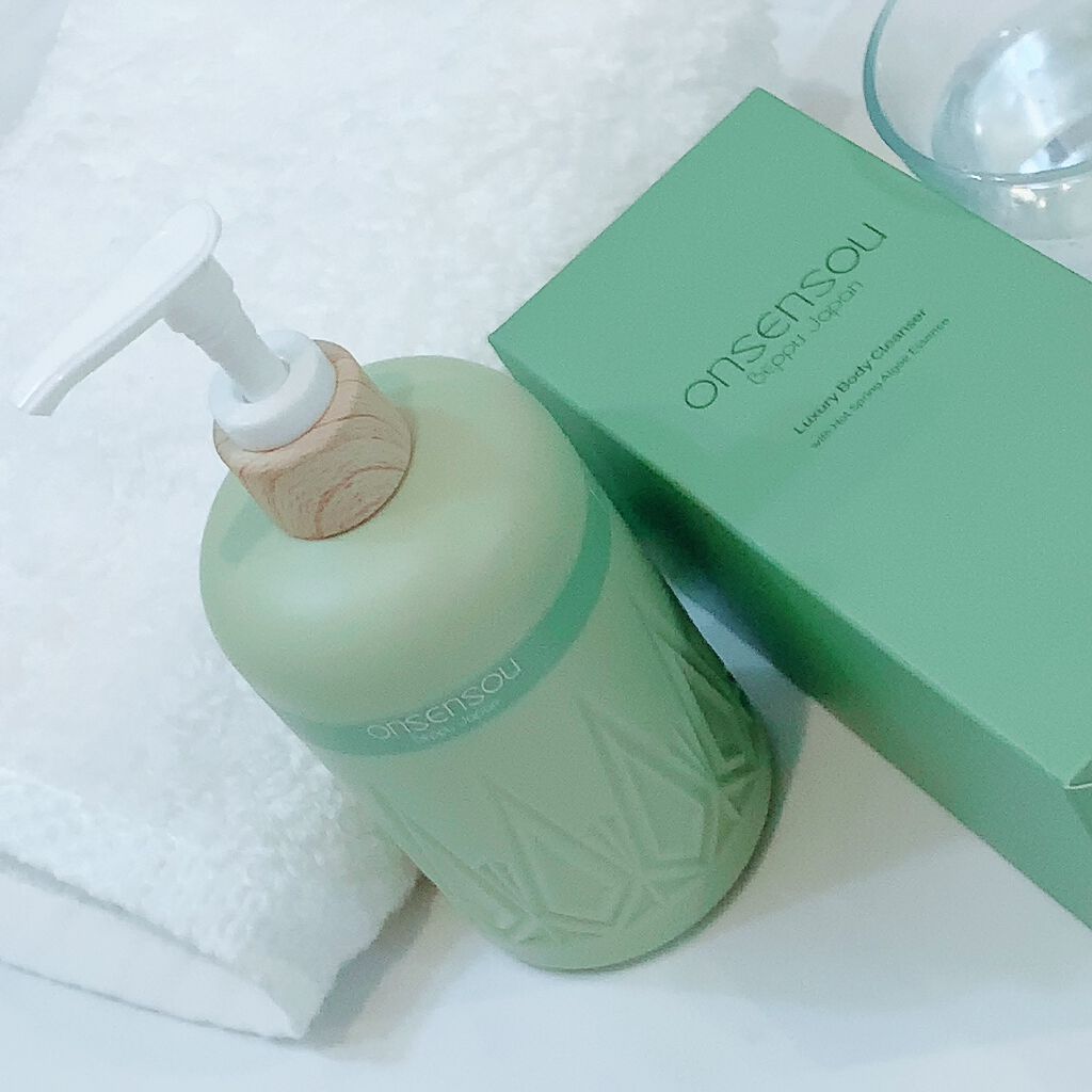 温泉藻配合ボディクレンザー/ONSENSOU/ボディソープを使ったクチコミ(7枚目)