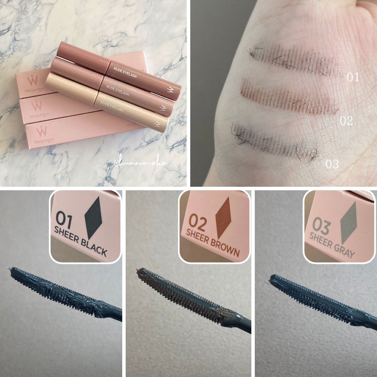 ウォンジョンヨ ヌードアイラッシュ/Wonjungyo/マスカラを使ったクチコミ(1枚目)