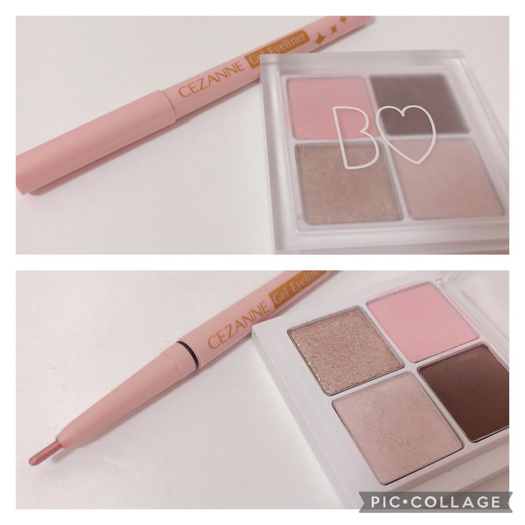 ジェルアイライナー/CEZANNE/ジェルアイライナーを使ったクチコミ（3枚目）