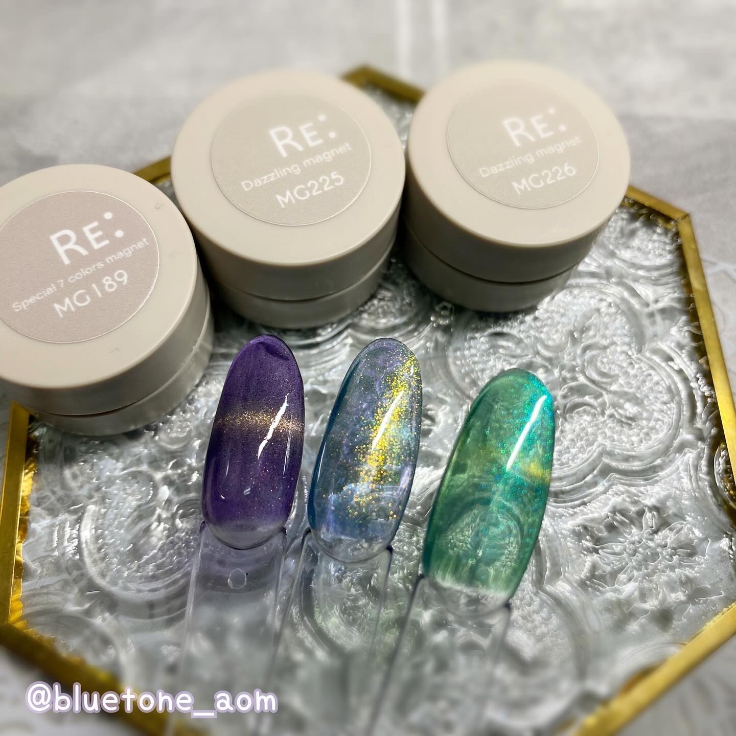 Dazzling magnet/Beach/ジェルネイルを使ったクチコミ（3枚目）