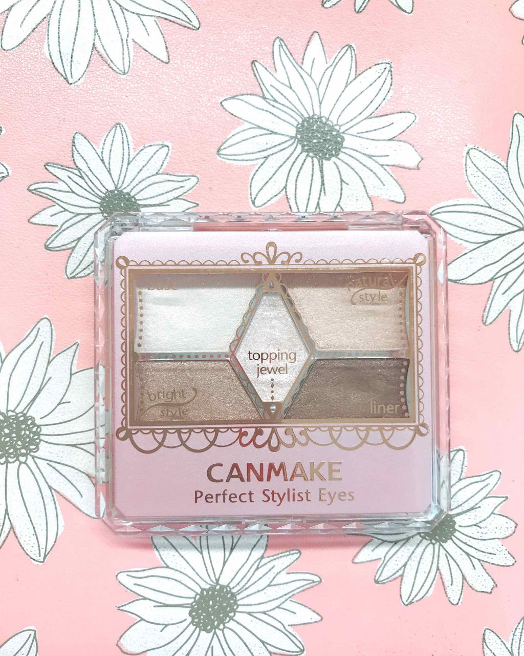 【旧品】パーフェクトスタイリストアイズ/キャンメイク/アイシャドウパレットを使ったクチコミ(1枚目)