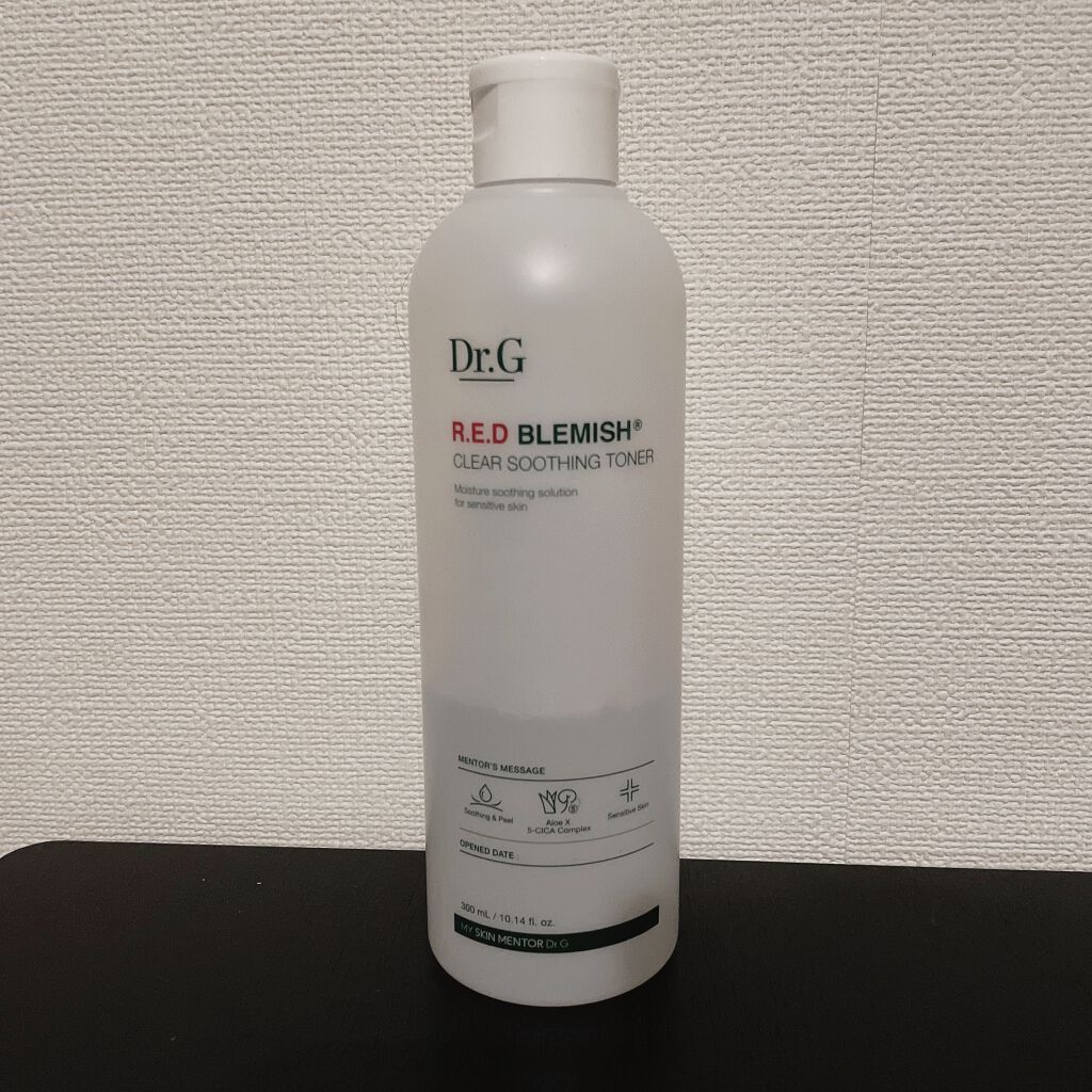 レッドブレミッシュ クリアスージングトナー/Dr.G/化粧水を使ったクチコミ（1枚目）