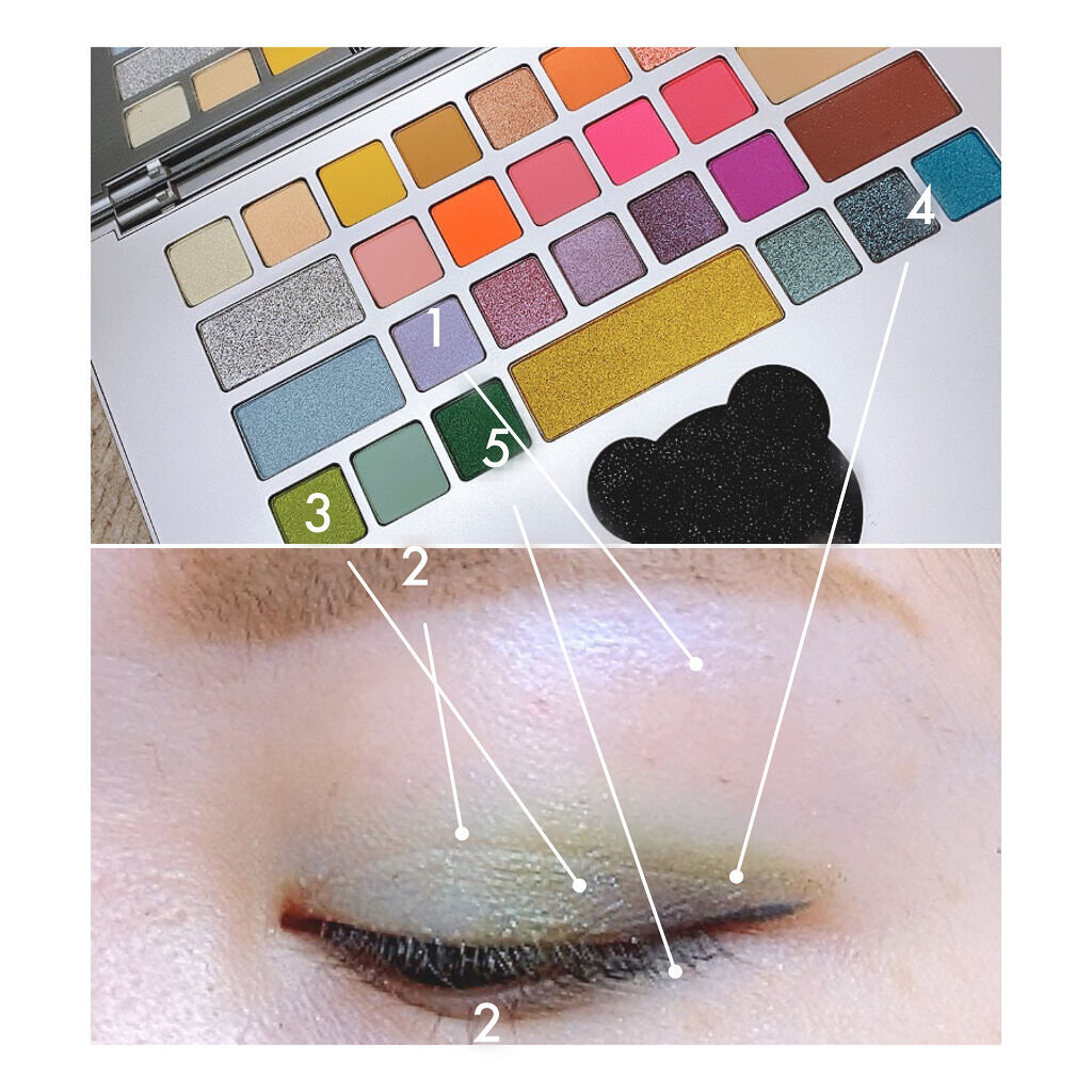 ラブライナー カラーコレクション モスミント/ラブ・ライナー/リキッドアイライナーを使ったクチコミ（2枚目）