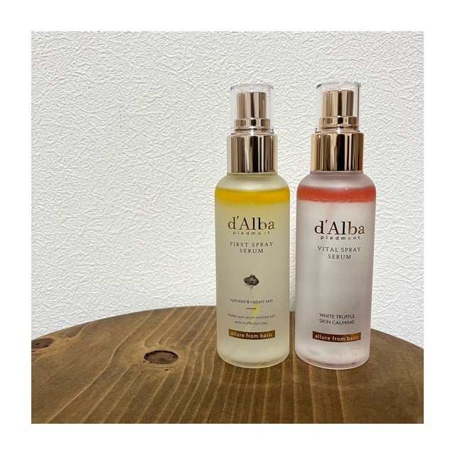 ダルバ ホワイトトリュフファーストスプレーセラム/ダルバ/ミスト状化粧水を使ったクチコミ(1枚目)