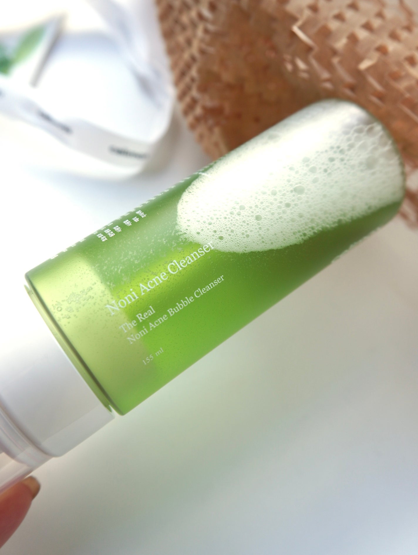 ザリアルノニアクネバブルクレンザー/celimax/泡洗顔を使ったクチコミ(4枚目)