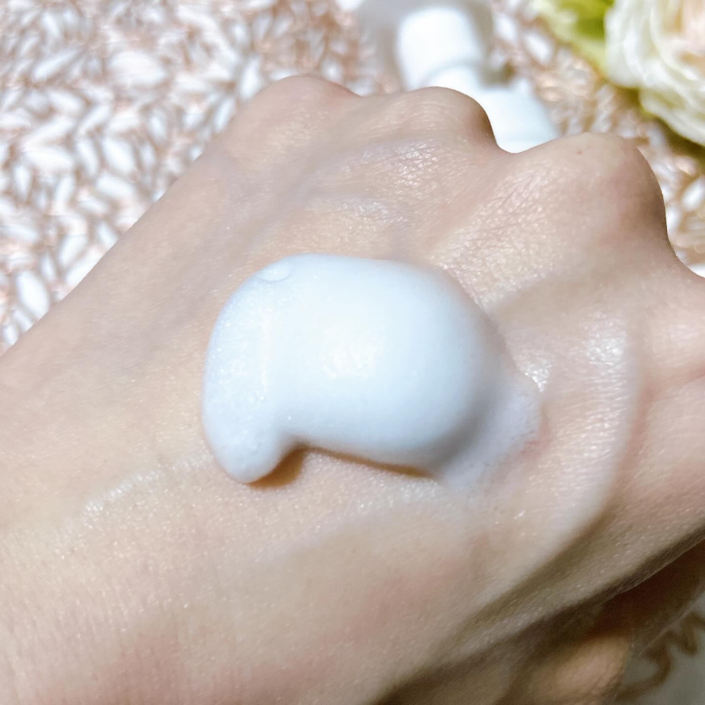 ビューティモイスチャー クリーミー泡洗顔料/ダヴ/泡洗顔を使ったクチコミ（3枚目）