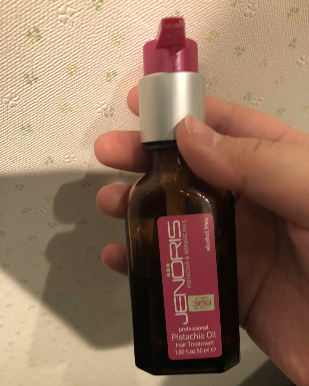 ピスタチオ オイル(ジェノリス ヘア トリートメントオイル)/ジェノリス/ヘアオイルを使ったクチコミ(1枚目)