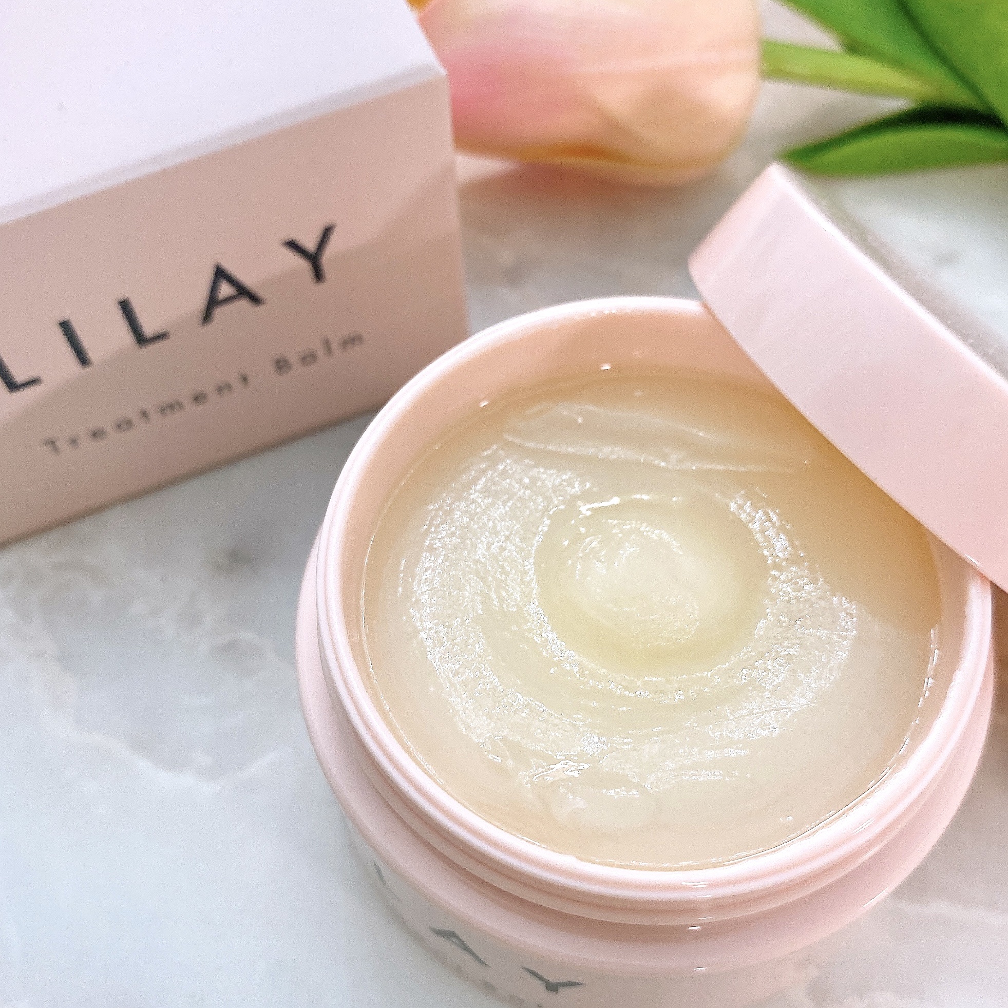 トリートメントバーム/LILAY/ヘアバームを使ったクチコミ（2枚目）