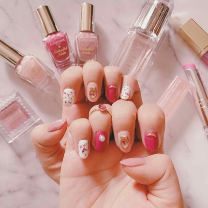 カラフルネイルズ/キャンメイク/マニキュアを使ったクチコミ(4枚目)