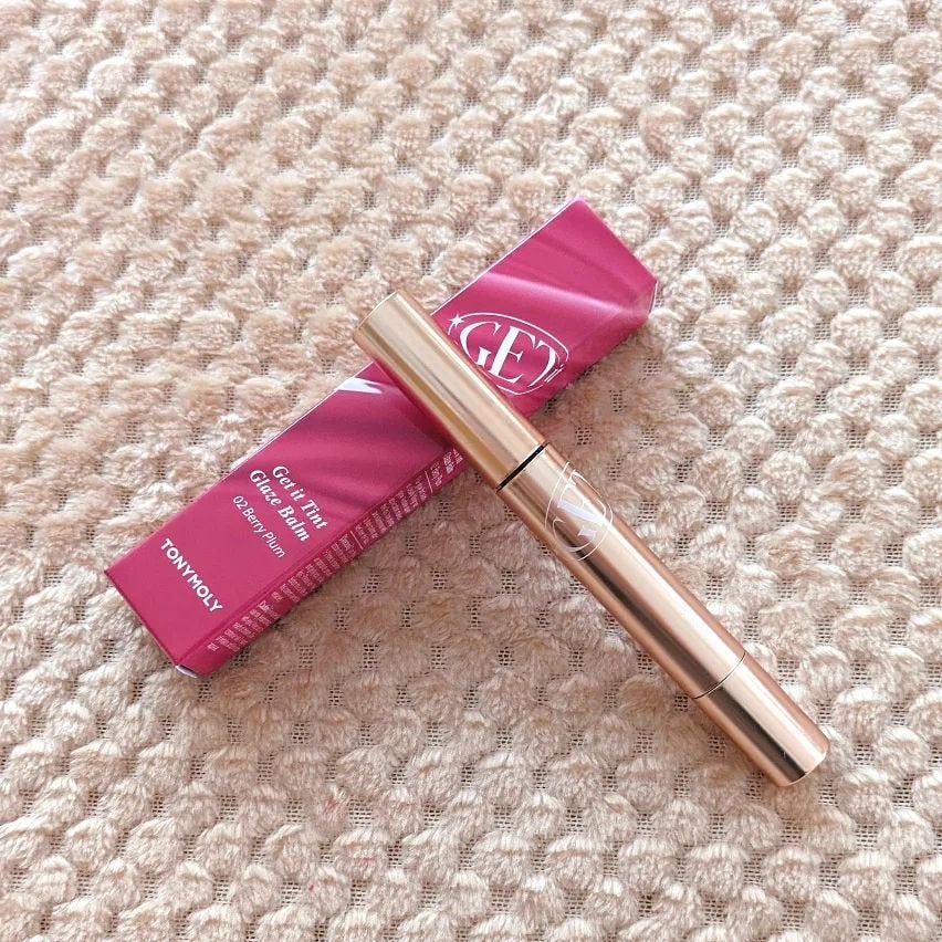 ゲットイットティントグレーズバーム/TONYMOLY/リップティントを使ったクチコミ(4枚目)