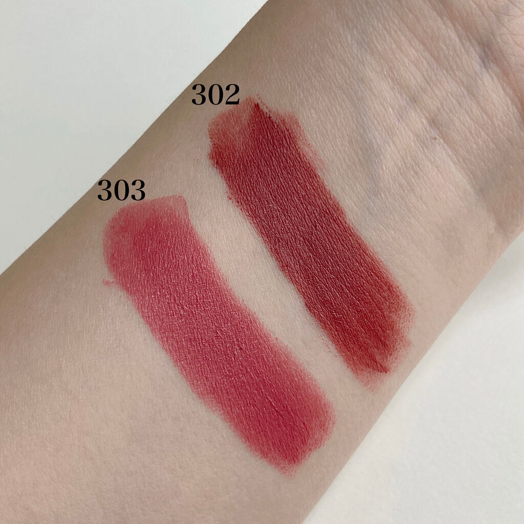 ルージュ ピュールクチュール ザ スリム ベルベットラディカル No.303 ローズ インサイトメント/YVES SAINT LAURENT BEAUTE/口紅を使ったクチコミ（3枚目）