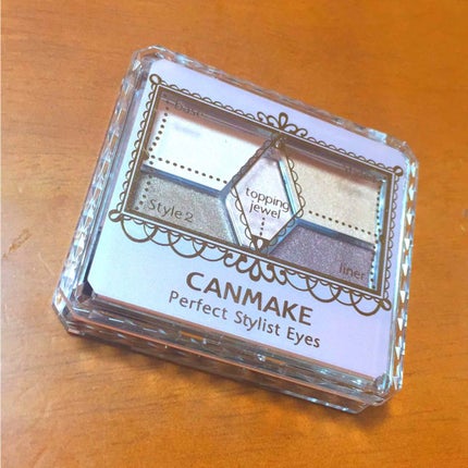 【旧品】パーフェクトスタイリストアイズ/キャンメイク/アイシャドウパレットを使ったクチコミ(2枚目)