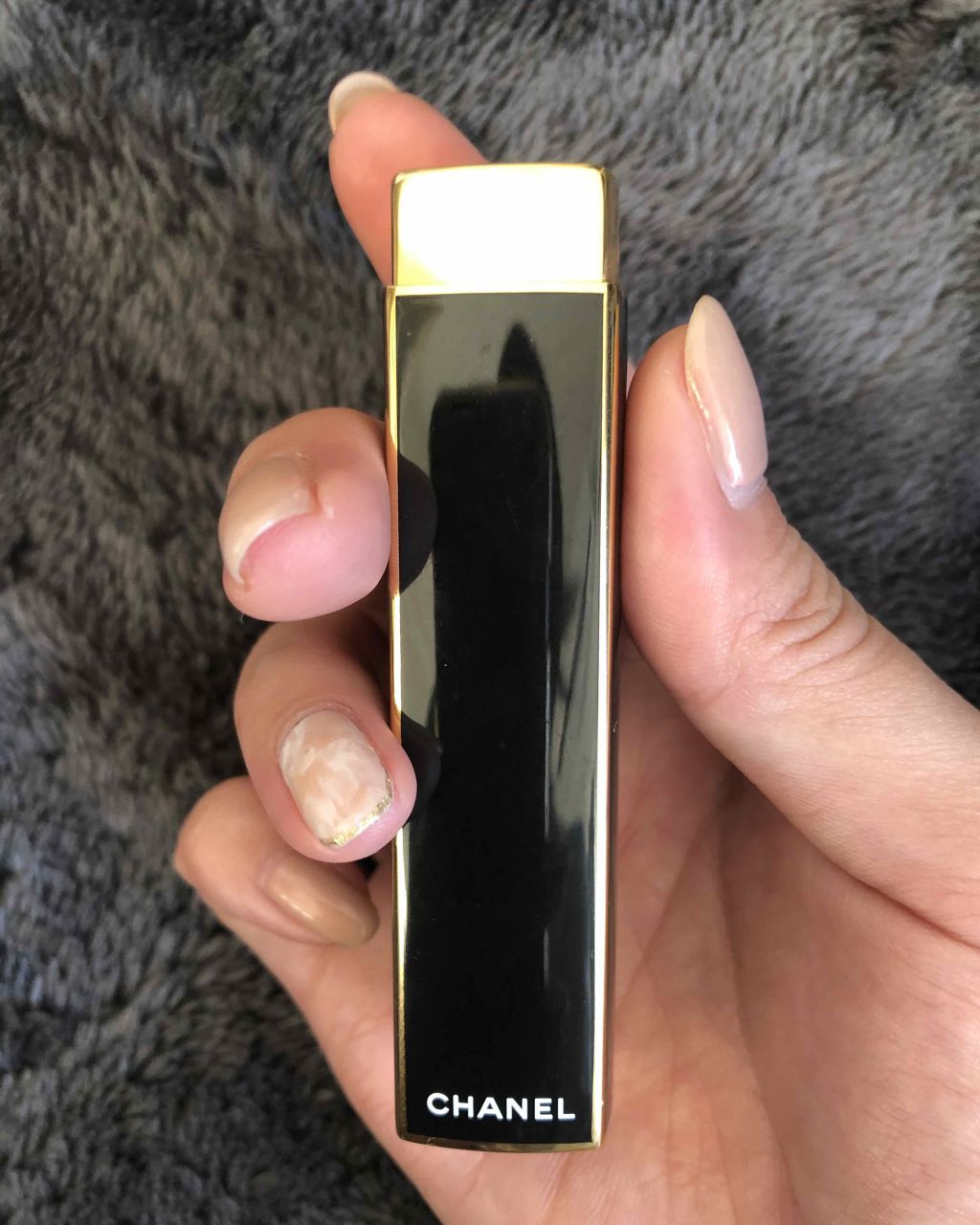 ルージュ アリュール 837 ルージュ スペクタキュレール/CHANEL/口紅を使ったクチコミ（3枚目）