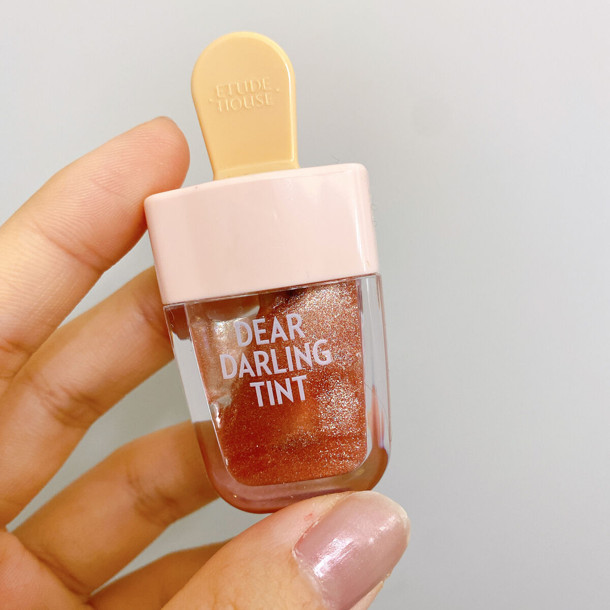 ディアダーリン ウォータージェルティント （アイスティント）/ETUDE/口紅を使ったクチコミ（1枚目）
