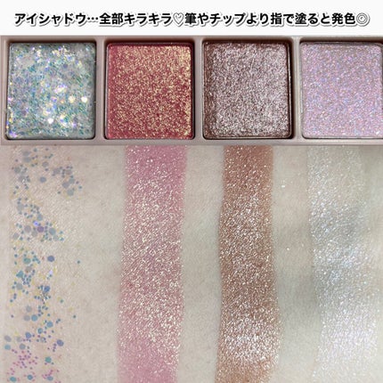 ラグトーマス・キット/RICAFROSH/アイシャドウパレットを使ったクチコミ(4枚目)