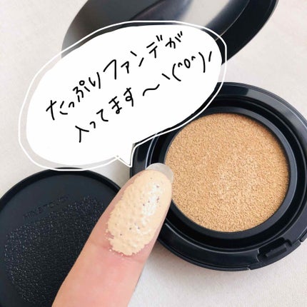 ジョンセンムル エッセンシャル スキン ヌーダー クッション/JUNG SAEM MOOL/クッションファンデーションを使ったクチコミ(3枚目)