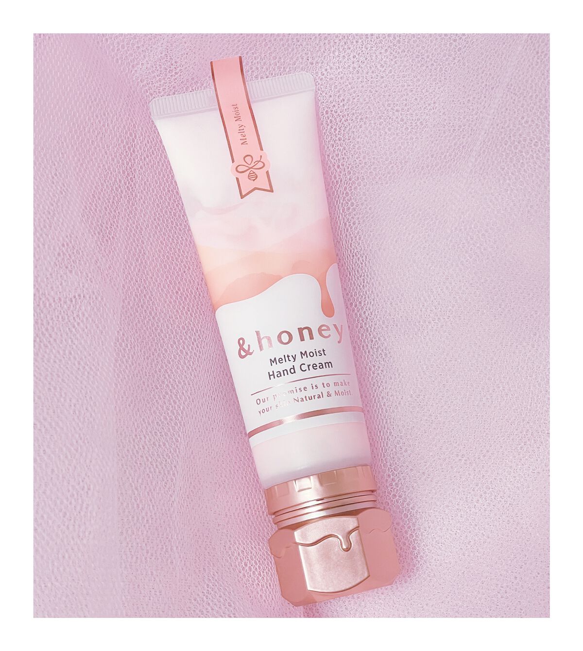 アンドハニー　メルティモイスト ハンドクリーム/&honey/ハンドクリームを使ったクチコミ（1枚目）