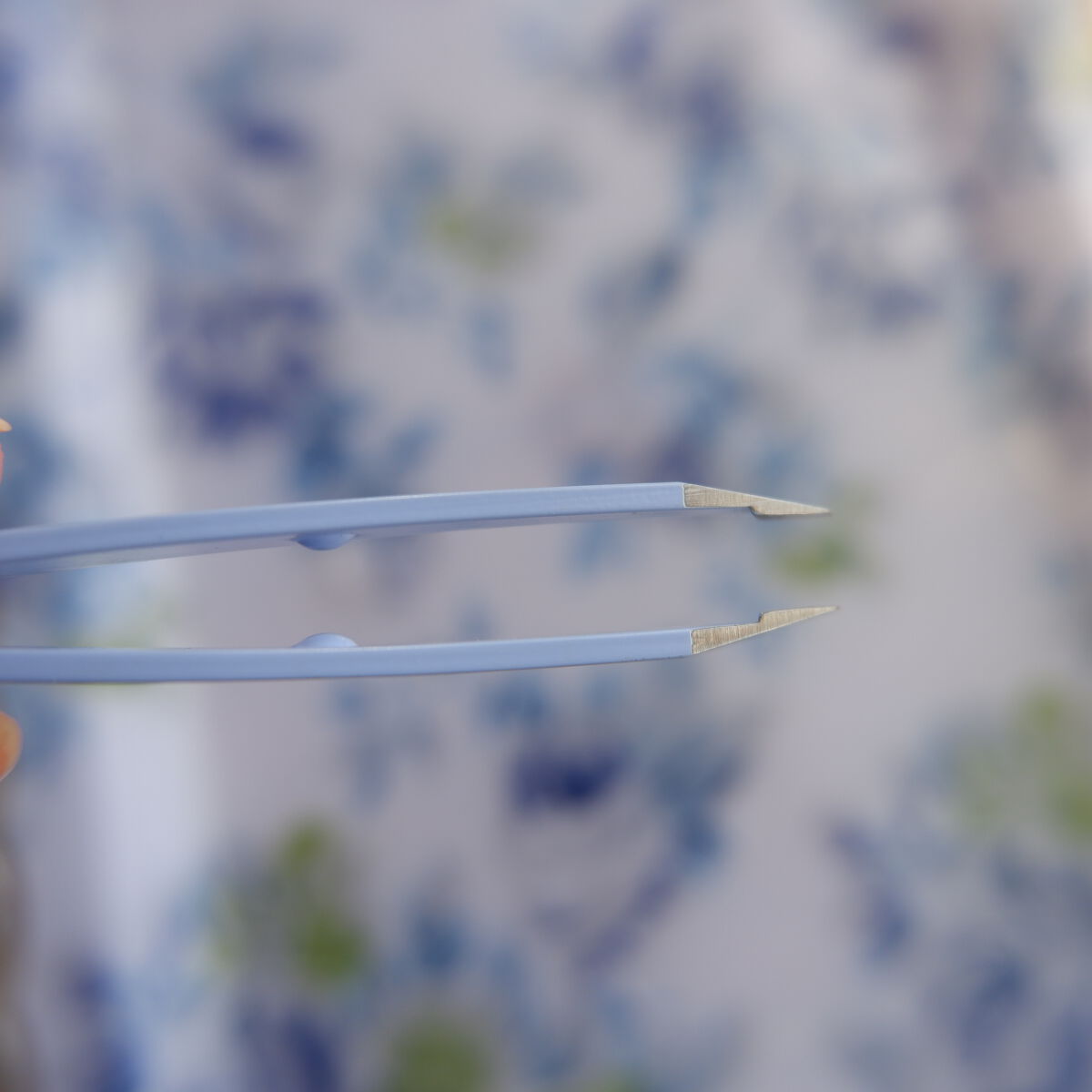 がっちりキャッチ毛抜き(ニュアンスブルー)/貝印/毛抜きを使ったクチコミ(4枚目)